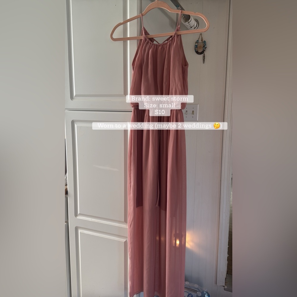 Sweet Storm Blush Pink Gown